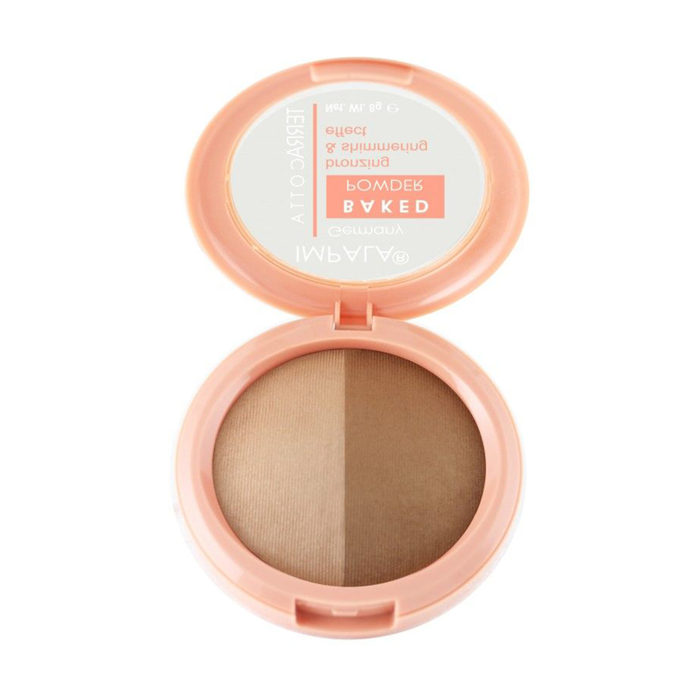 Запечена пудра для обличчя Impala Terracotta Baked Powder, Duo Colour, 8 г